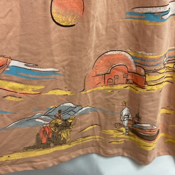 RARE Star Wars Her Universe Tatooine Sweetheart Dress Peach Size Large NWT - Picture 5 of 8